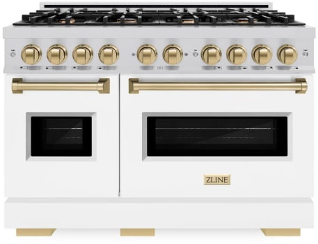 ZLINE Classic Series CDRZWM48CB - 48 Inch Freestanding Dual Fuel Range