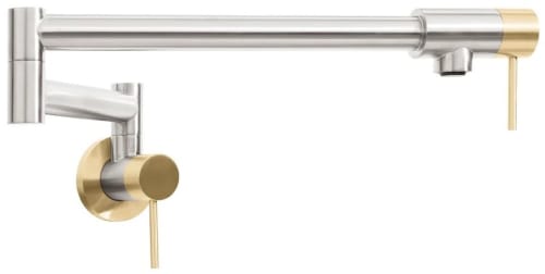 ZLINE Autograph Edition GEMFPFZBNCB - Pot Filler in Brushed Nickel and Champagne Bronze