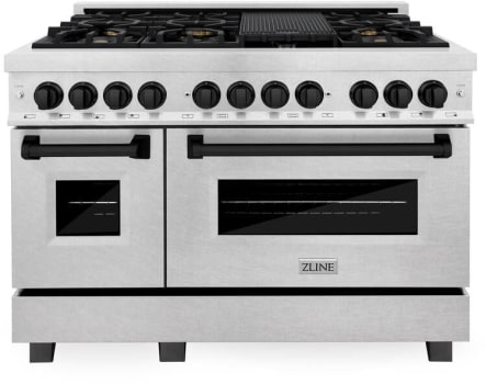 ZLINE Legacy Series RASZSN48MB - 48 Inch Freestanding Dual Fuel Range