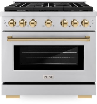 ZLINE SGRZ36G 36 Inch Freestanding Paramount Gas Range with 6