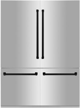ZLINE RBIVZ30460MB - 60 Inch Built-In French Door Refrigerator