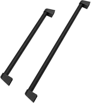 ZLINE Autograph Edition RBIVHZKMB30 - ZLINE Autograph Edition 30 in. Built-In Refrigerator Helix Handles (Set of 2) in Matte Black (RBIVHZ-K-MB-30) main image. 30 in. Built-In Refrigerator Helix Handles (Set of 2) in Matte Black