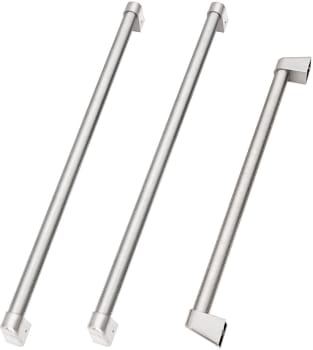 ZLINE Autograph Edition RBIVHZKSS36 - ZLINE 36 in. Built-In Refrigerator Helix Handles (Set of 3) in Stainless Steel (RBIVHZ-K-SS-36) main image.