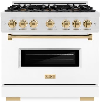 ZLINE Classic Series CDRSZWM36G - 36 Inch Freestanding Dual Fuel Range