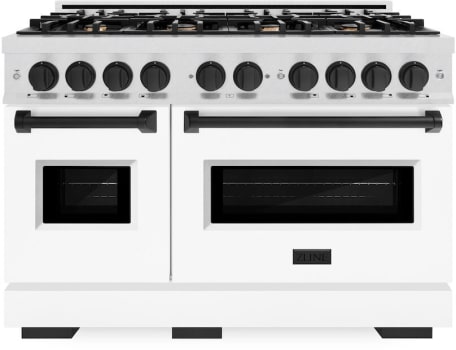 ZLINE Classic Series CDRSZWM48MB - 48 Inch Freestanding Dual Fuel Range