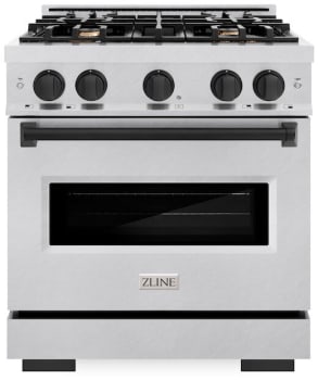 ZLINE Classic Series CDRSZ30MB - 30 Inch Freestanding Dual Fuel Range