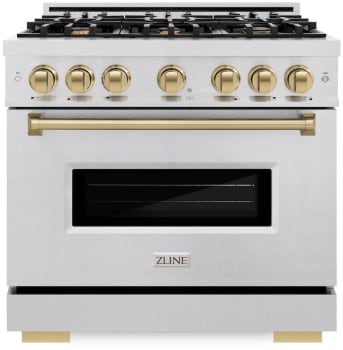ZLINE Classic Series CDRSZ36CB - 36 Inch Freestanding Dual Fuel Range