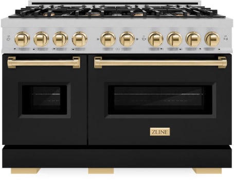 ZLINE Classic Series CDRSZBLM48G - 48 Inch Freestanding Dual Fuel Range