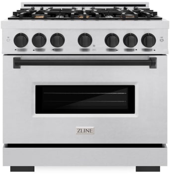 ZLINE Classic Series CDRSZ36MB - 36 Inch Freestanding Dual Fuel Range