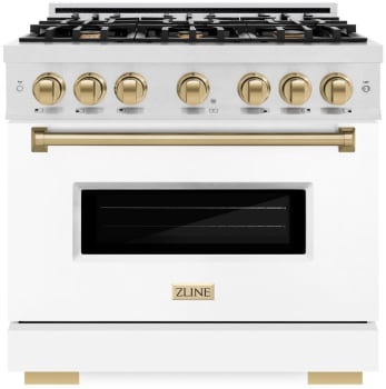 ZLINE Classic Series CDRSZWM36CB - 36 Inch Freestanding Dual Fuel Range