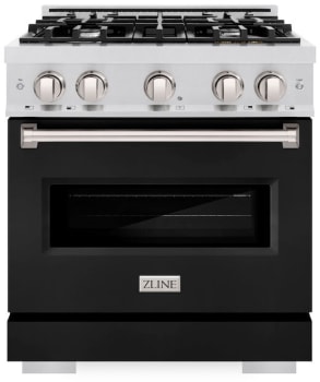 ZLINE Classic Series CDRSBLM30 - 30 Inch Freestanding Dual Fuel Range