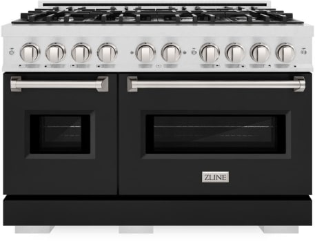 ZLINE Classic Series CDRSBLM48 - 48 Inch Freestanding Dual Fuel Range