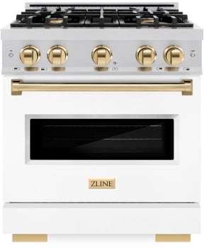 ZLINE Classic Series CDRZWM30G - 30 Inch Freestanding Dual Fuel Range