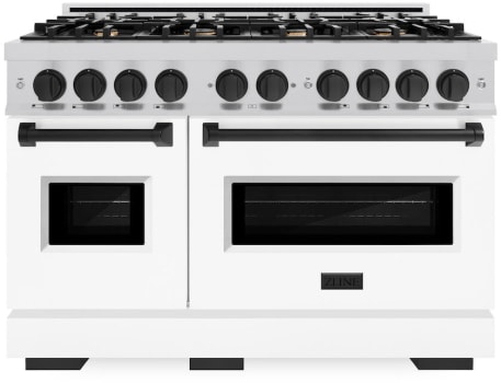 ZLINE Classic Series CDRZWM48MB - 48 Inch Freestanding Dual Fuel Range