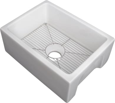 ZLINE FRC5120WH24 - Venice 24 Inch Farmhouse Apron Front Single Bowl Fireclay Sink