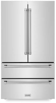 ZLINE RFM36 - 36 Inch Freestanding 4-Door French Door Refrigerator