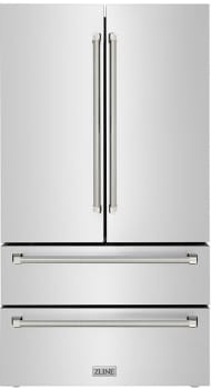 ZLINE Autograph Edition RFMZ36KPN - 36 Inch Counter-Depth 4-Door French Door Refrigerator