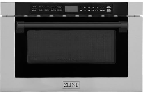 ZLINE Autograph Edition MWDZ1HMB - 1.2 Cu. Ft. Built-In Microwave Drawer