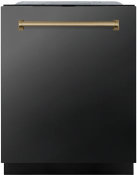 ZLINE Autograph Edition DWMTZBS24CB - 24 Inch Fully Integrated Dishwasher
