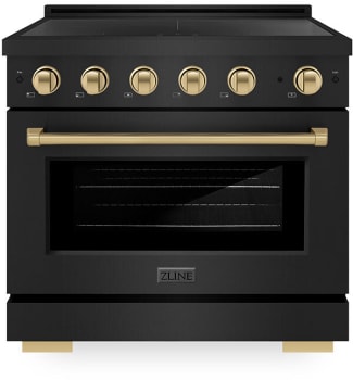 ZLINE Autograph Edition SINRBZ36CB - 36 Inch Freestanding Paramount Induction Range