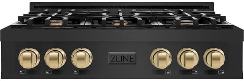 ZLINE Classic Series RTBZ36CB - 36 Inch Gas Rangetop