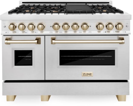 ZLINE Autograph Edition RASZSN48G - 48 Inch Dual Fuel Range