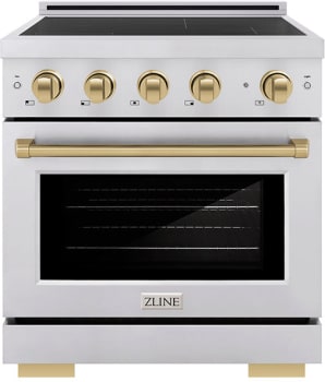 ZLINE Autograph Edition SINRZ30CB - 30 Inch Freestanding Paramount Induction Range
