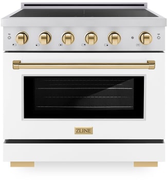 ZLINE Autograph Edition SINRZWM36G - 36 Inch Freestanding Paramount Induction Range