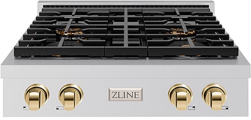 ZLINE Paramount PSRTZ30G - 30 Inch Gas Rangetop with 4 Sealed Burners