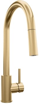 ZLINE RBCN1KFCB - ZLINE Palisades Pull Down Single Handle Kitchen Faucet in Champagne Bronze (RBCN1-KF-CB)