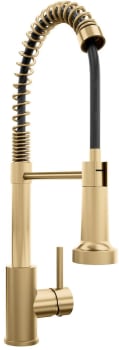 ZLINE RBCN2KFCB - ZLINE Palisades Pull Down Spring Spray Wand Kitchen Faucet in Champagne Bronze (RBCN2-KF-CB)