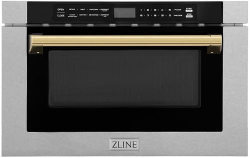 ZLINE Autograph Edition MWDZ1SSHG - 1.2 Cu. Ft. Built-In Microwave Drawer