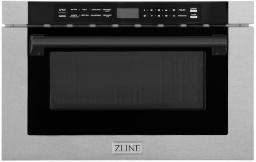 ZLINE Autograph Edition MWDZ1SSHMB - 1.2 Cu. Ft. Built-In Microwave Drawer