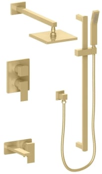 ZLINE BLSSHS8CB - Autograph Edition Bliss Rainfall Shower System in Champagne Bronze