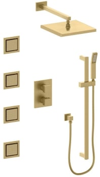 ZLINE CBYSHST3CB - Crystal Bay Thermostatic Shower System with Body Jets