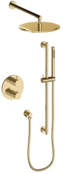 ZLINE EMBYSHST2PG - Emerald Bay Thermostatic Shower System with Aerated Water Flow