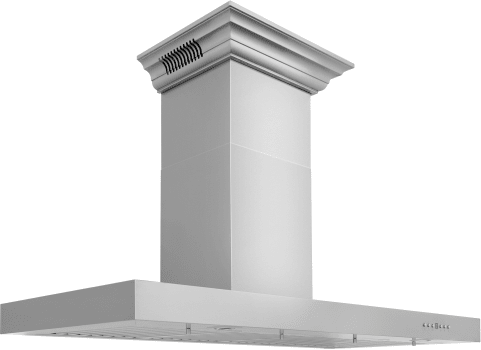 ZLINE KECRNBT42 - 42 Inch Wall Mount Range Hood with 4 Fan Speed 400 CFM Motor