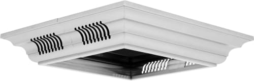 ZLINE CM6BTGL5I - Crown Molding in Stainless Steel with Built-in Bluetooth Speakers