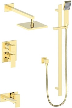 ZLINE BLSSHSPG - Bliss Shower System in Polished Gold