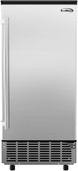 Koolmore BIM75BS - 15 Inch Built-In/Freestanding Undercounter Ice Maker