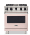 Blush with Brushed Stainless Trim - NG