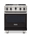 Onyx with Brushed Stainless Trim - NG