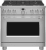 Stainless Steel with Brushed Stainless Handle and Knobs