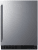 Stainless Steel Door, Black Cabinet