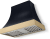 Gloss Black, Brushed Brass Trim