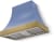 Carnaby Blue, Antique Brass Trim