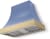 Carnaby Blue, Brushed Brass Trim