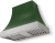 Cornwall Green, Brushed Nickel Trim