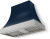 Indigo, Brushed Nickel Trim