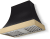 Matte Black, Brushed Brass Trim